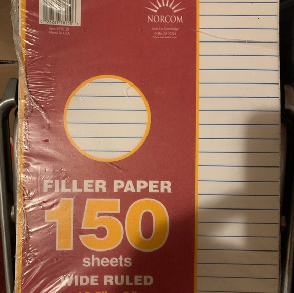 Filler Paper - Picture 2 of 4